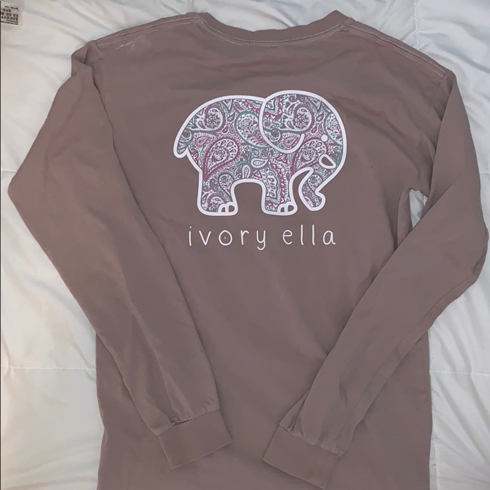 Ivory Ella long sleeve tee
